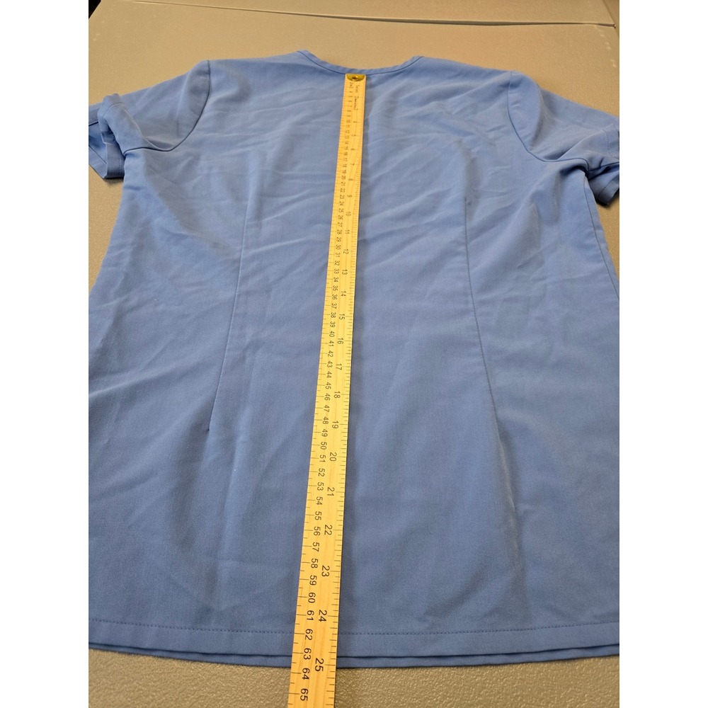 FIGS Scrub Set Womens Blue Jogger Pants V-Neck Top Medical Uniform Bundle - Picture 10 of 16